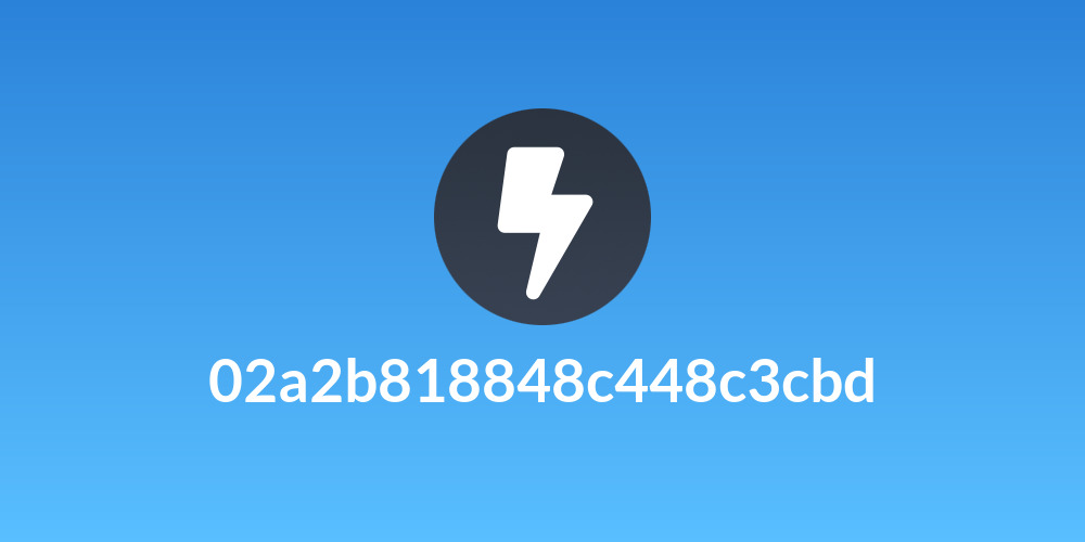 02a2b818848c448c3cbd