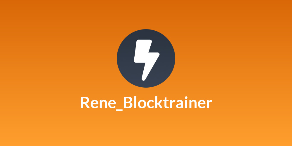 Rene_Blocktrainer
