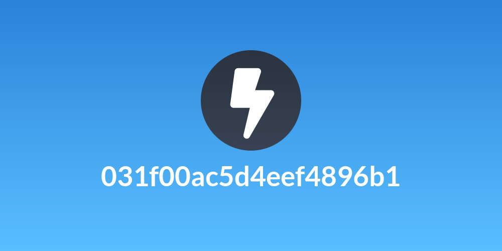 031f00ac5d4eef4896b1