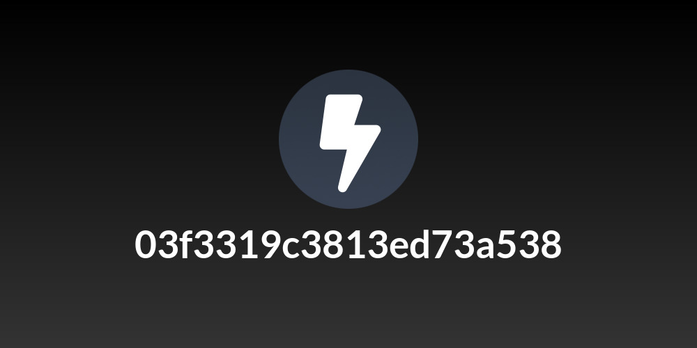 03f3319c3813ed73a538