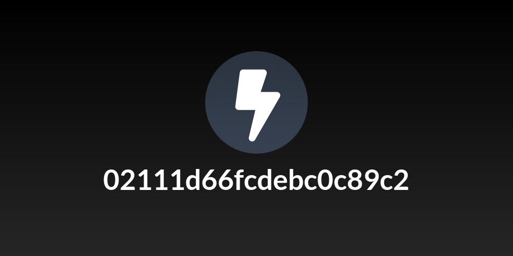 02111d66fcdebc0c89c2