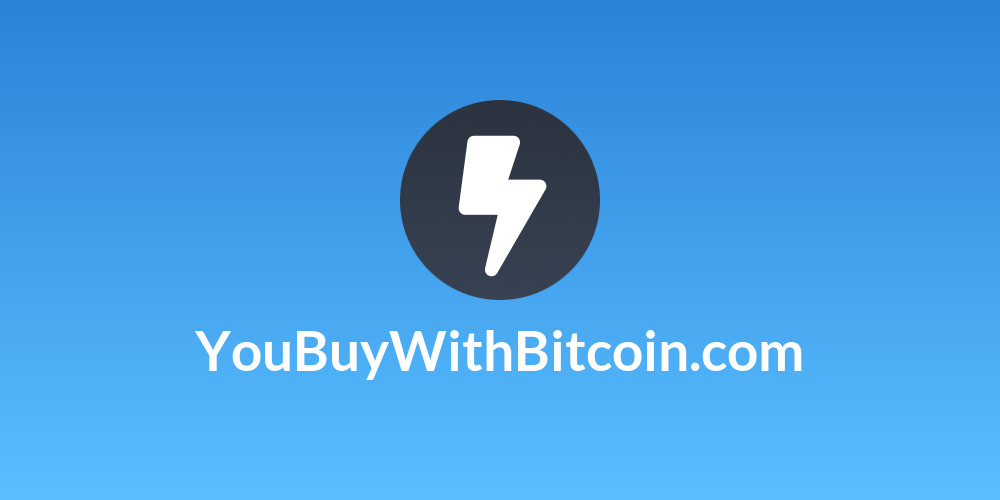 YouBuyWithBitcoin.com