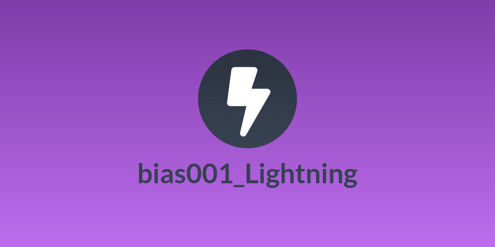 bias001_Lightning