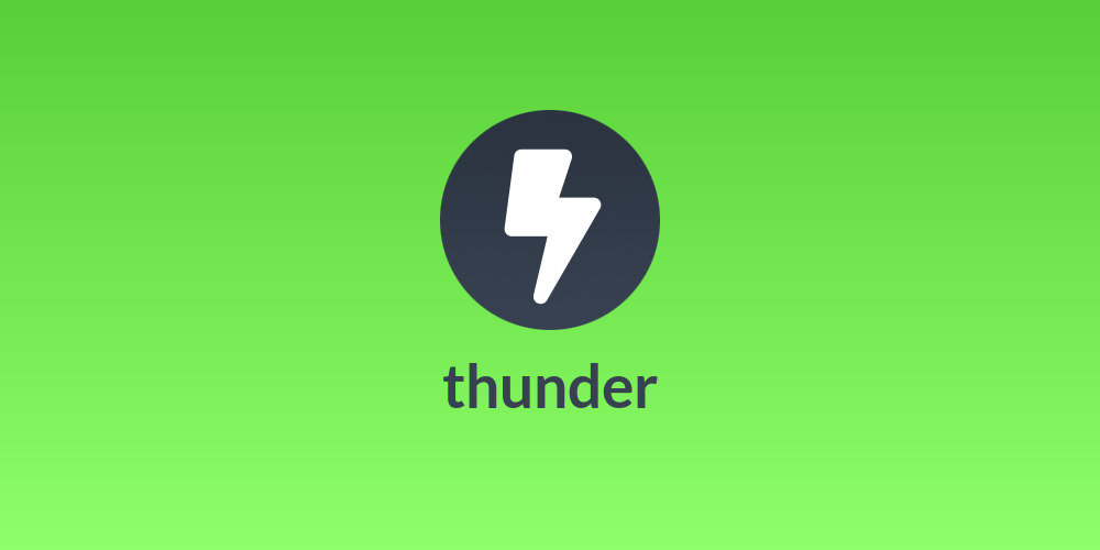 thunder