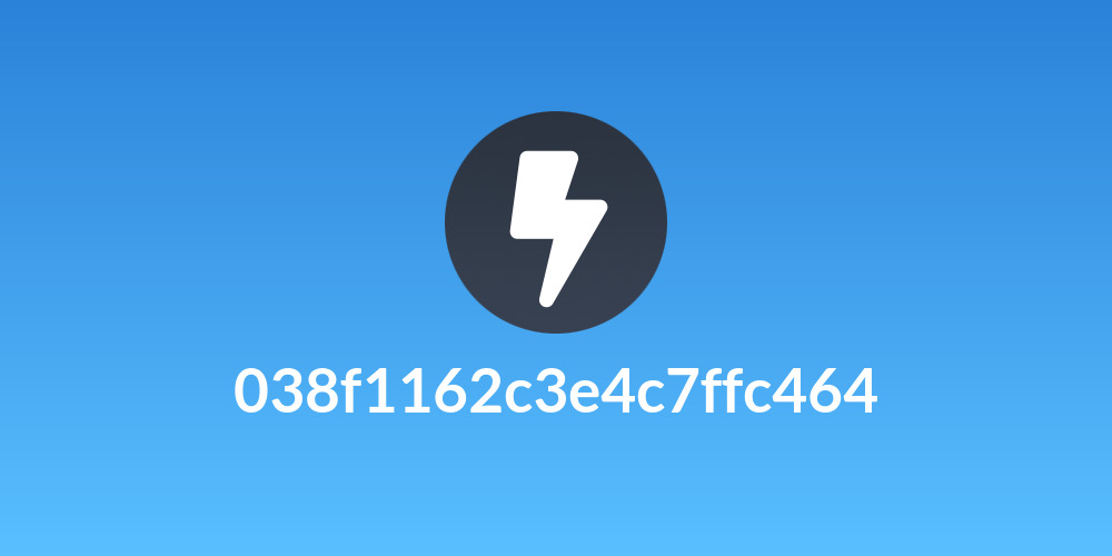038f1162c3e4c7ffc464