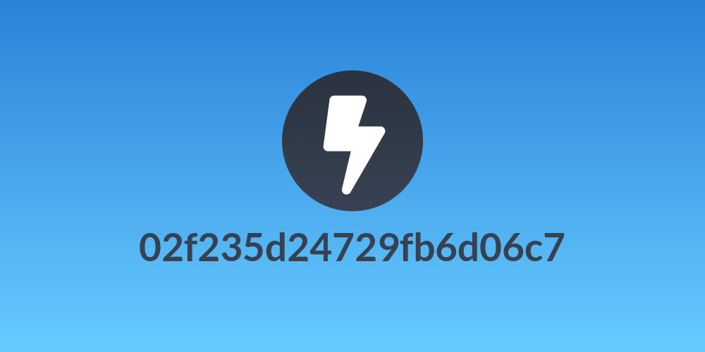 02f235d24729fb6d06c7