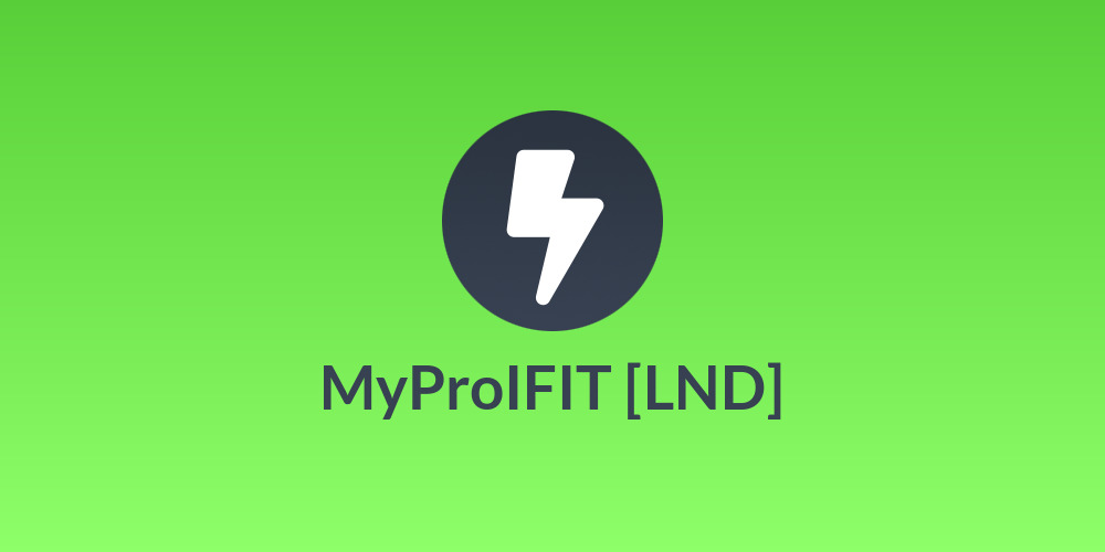 MyProIFIT [LND]