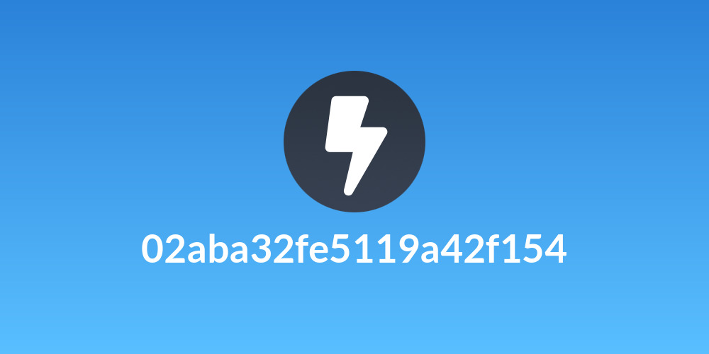 02aba32fe5119a42f154