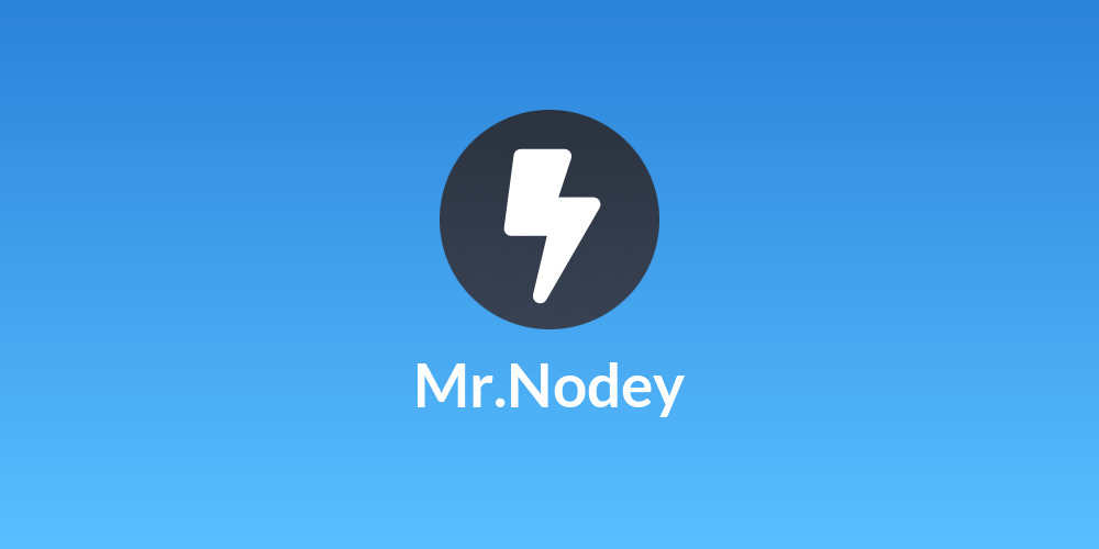 Mr.Nodey