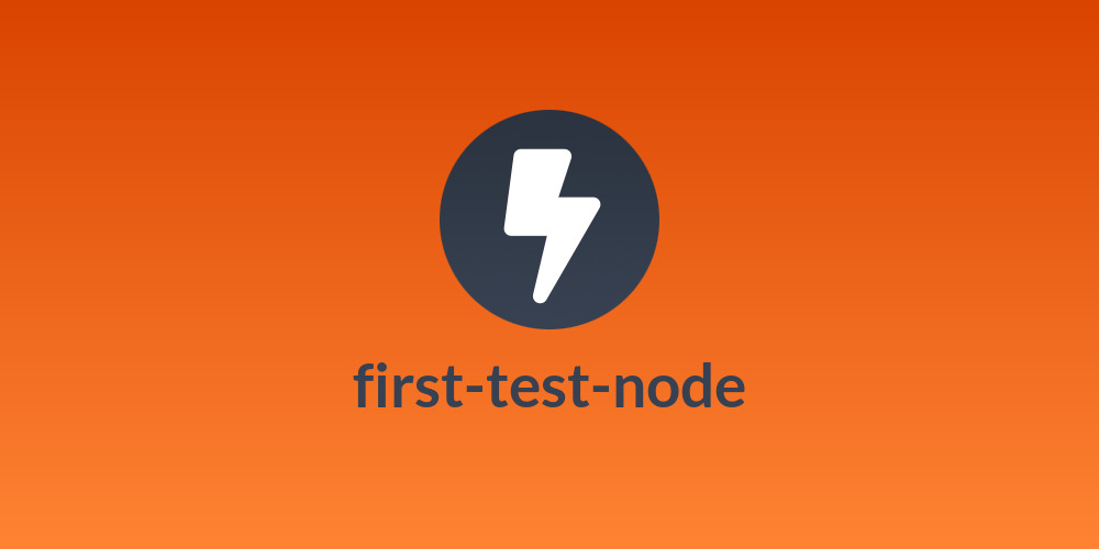 first-test-node