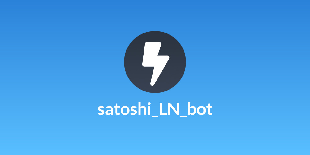 satoshi_LN_bot