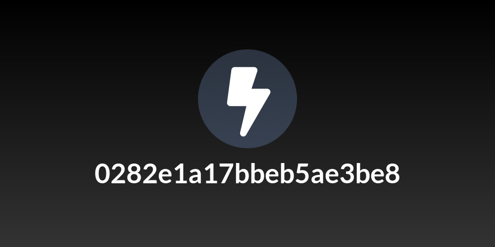 0282e1a17bbeb5ae3be8