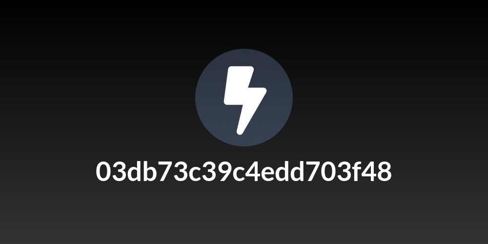 03db73c39c4edd703f48