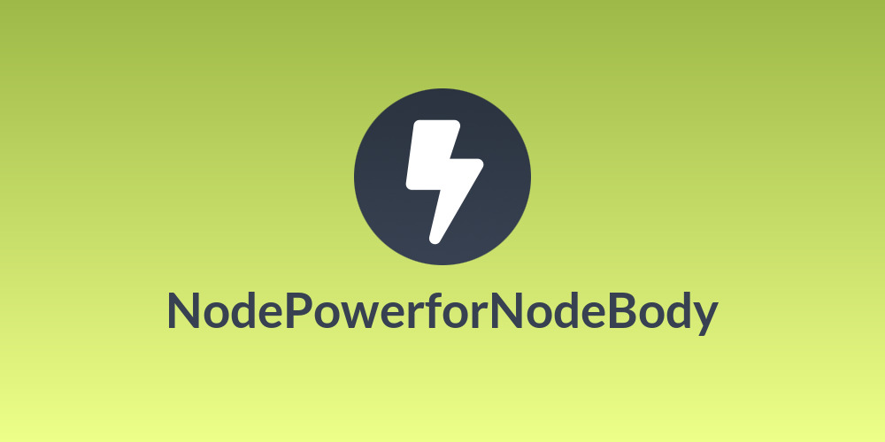NodePowerforNodeBody