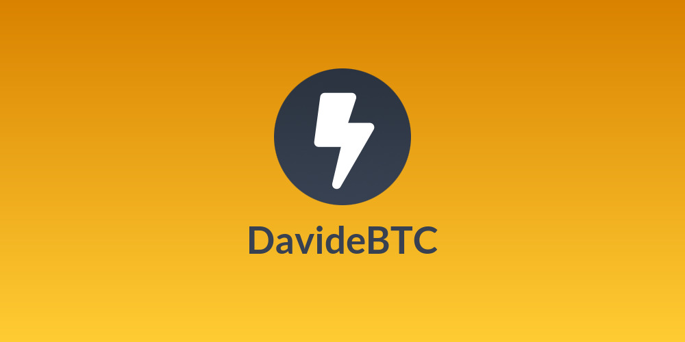⚡️DavideBTC⚡️