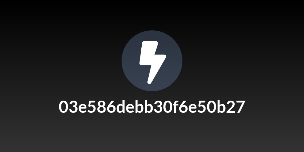 03e586debb30f6e50b27