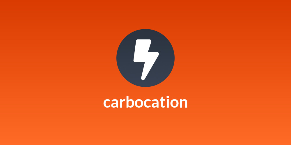 carbocation