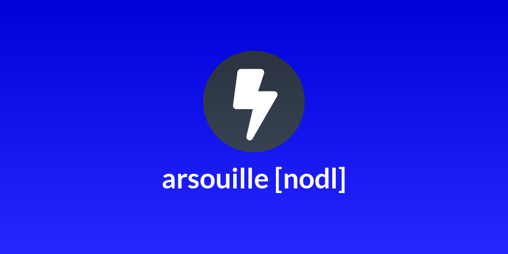 arsouille [nodl]