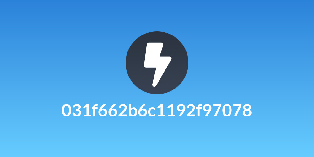 031f662b6c1192f97078