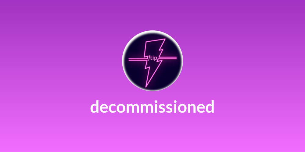 decommissioned