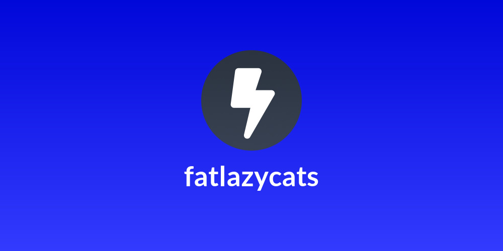 fatlazycats