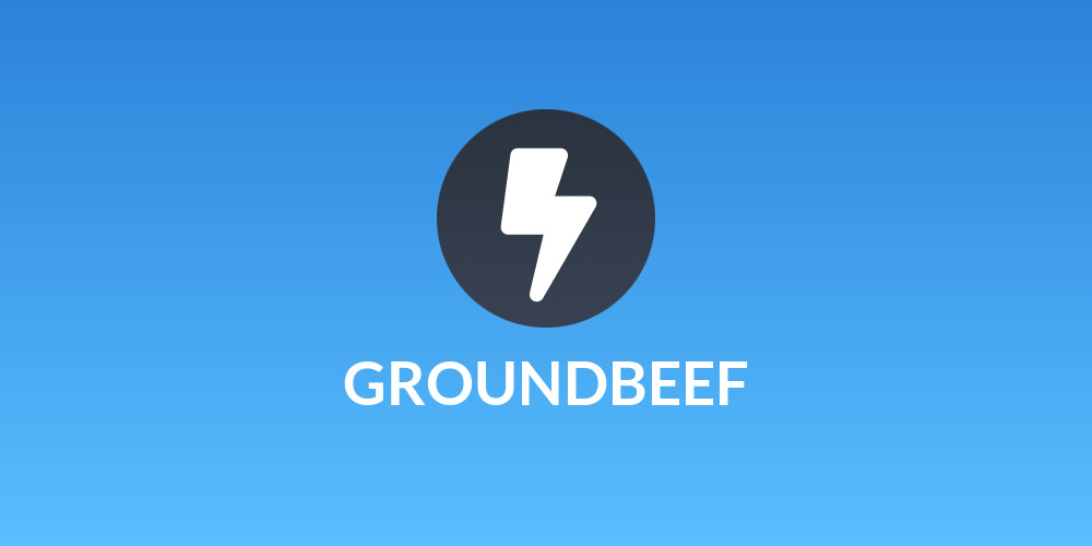 GROUNDBEEF