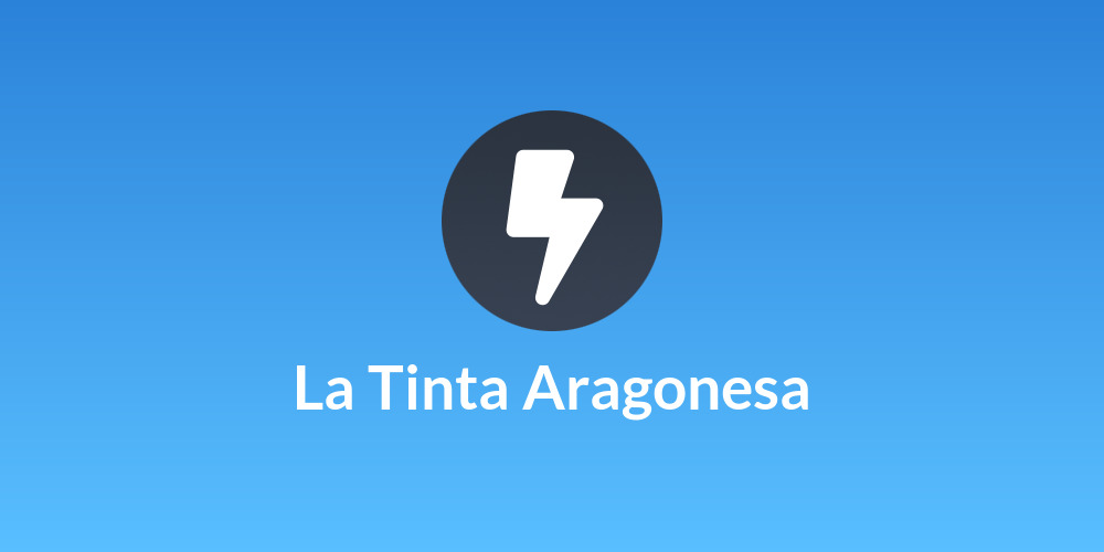 La Tinta Aragonesa