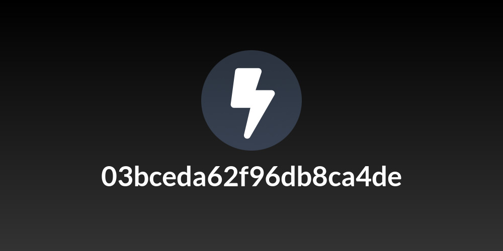 03bceda62f96db8ca4de
