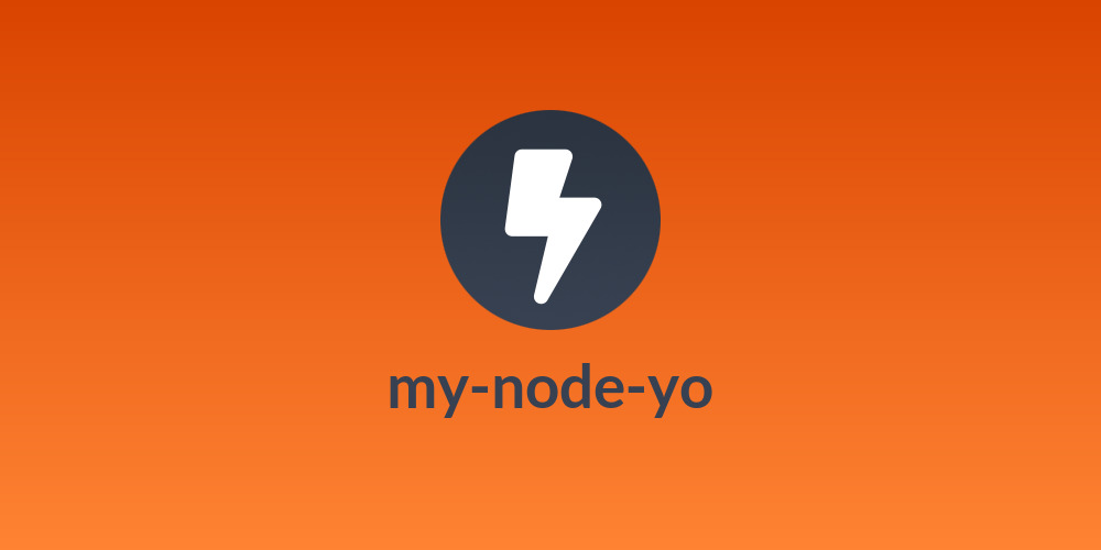 my-node-yo