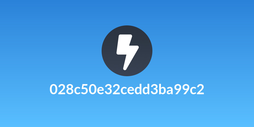 028c50e32cedd3ba99c2