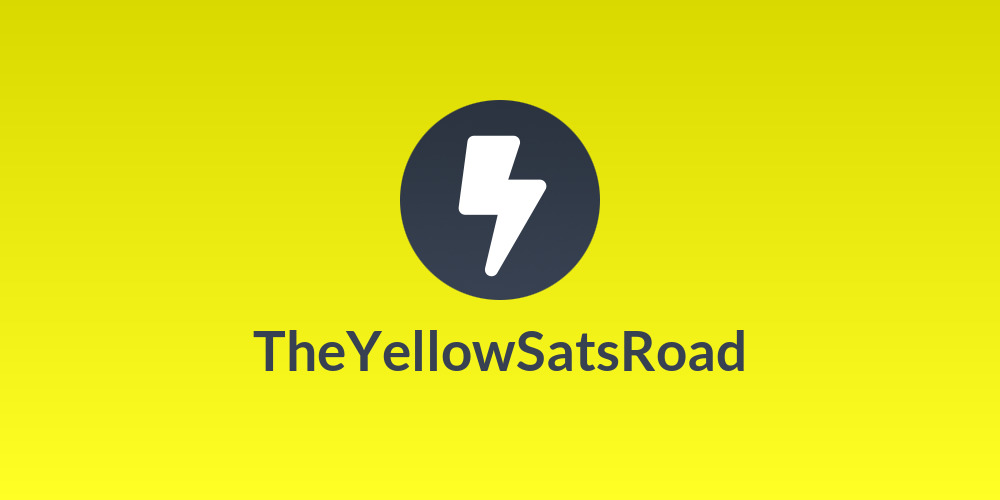 TheYellowSatsRoad