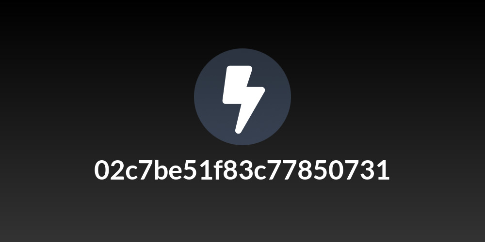 02c7be51f83c77850731