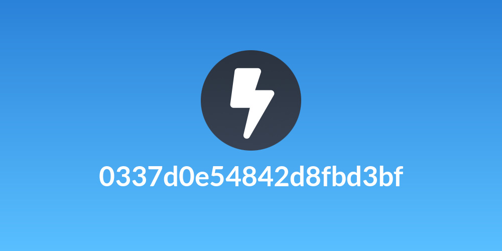 0337d0e54842d8fbd3bf