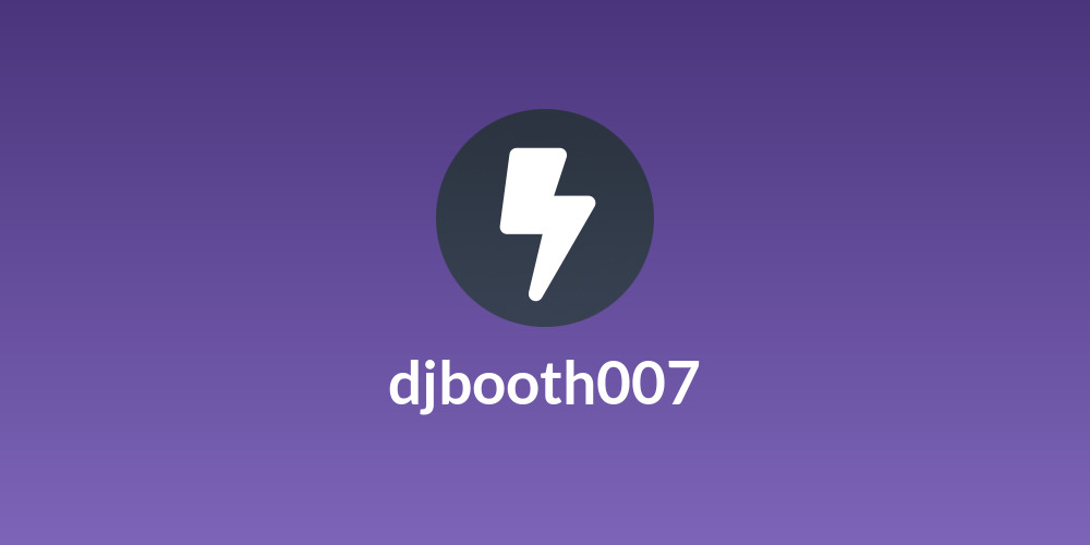 djbooth007