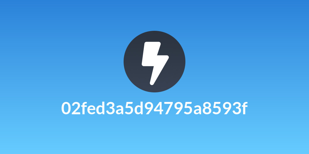 02fed3a5d94795a8593f