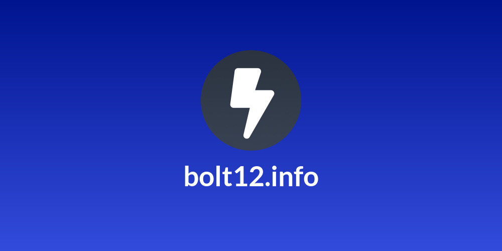 bolt12.info