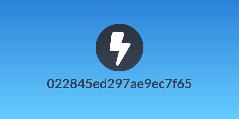 022845ed297ae9ec7f65