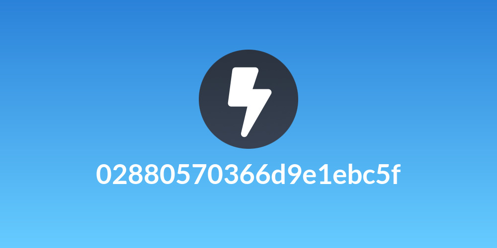 02880570366d9e1ebc5f