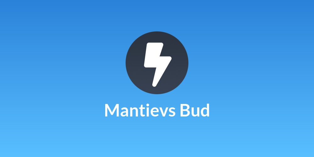 Mantievs Bud