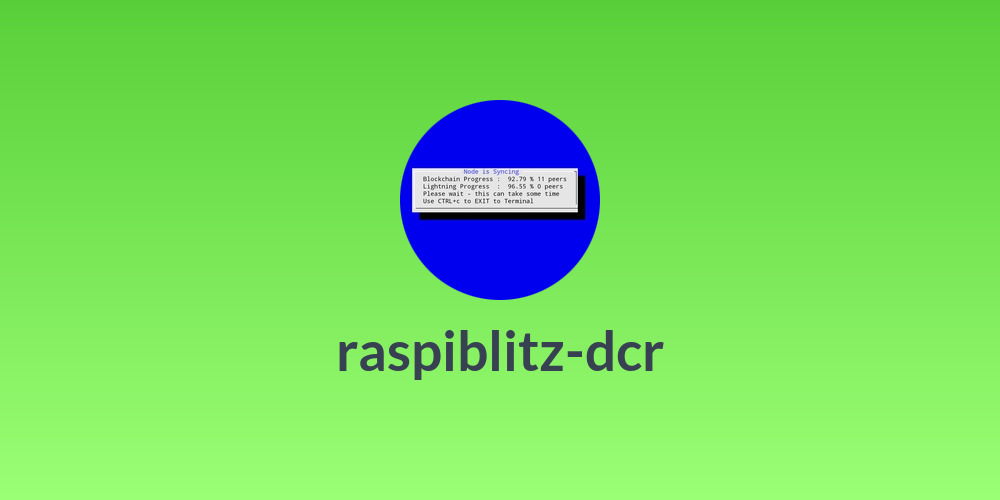 raspiblitz-dcr