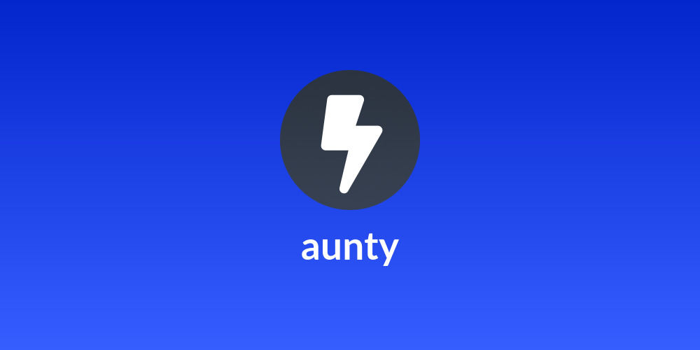 aunty