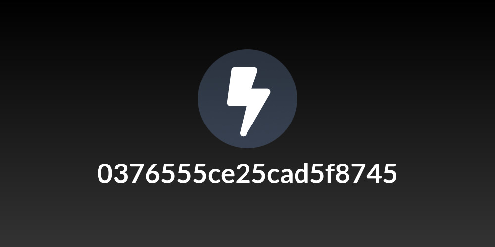 0376555ce25cad5f8745