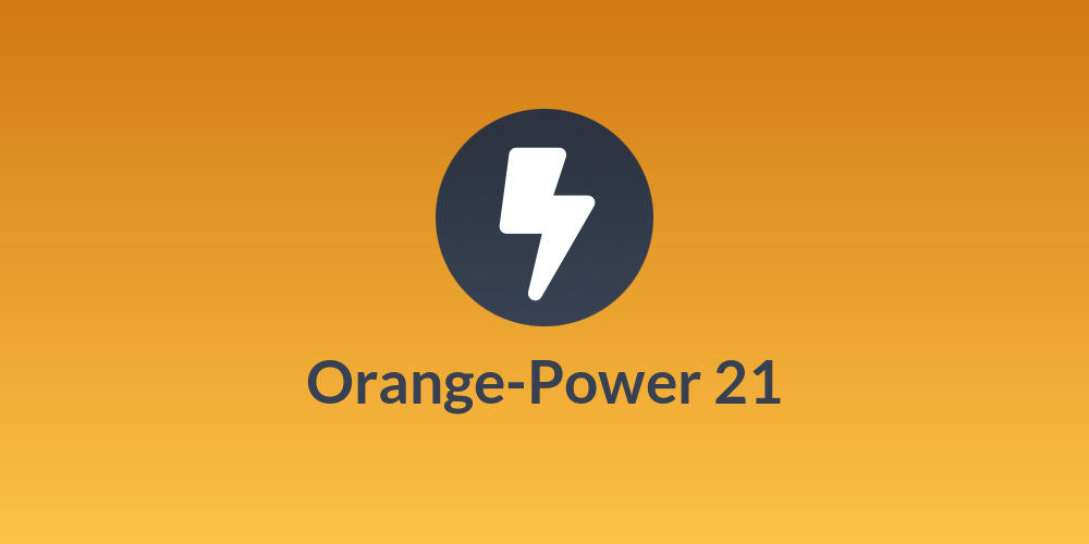 Orange-Power 21