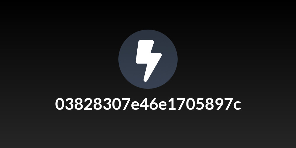 03828307e46e1705897c