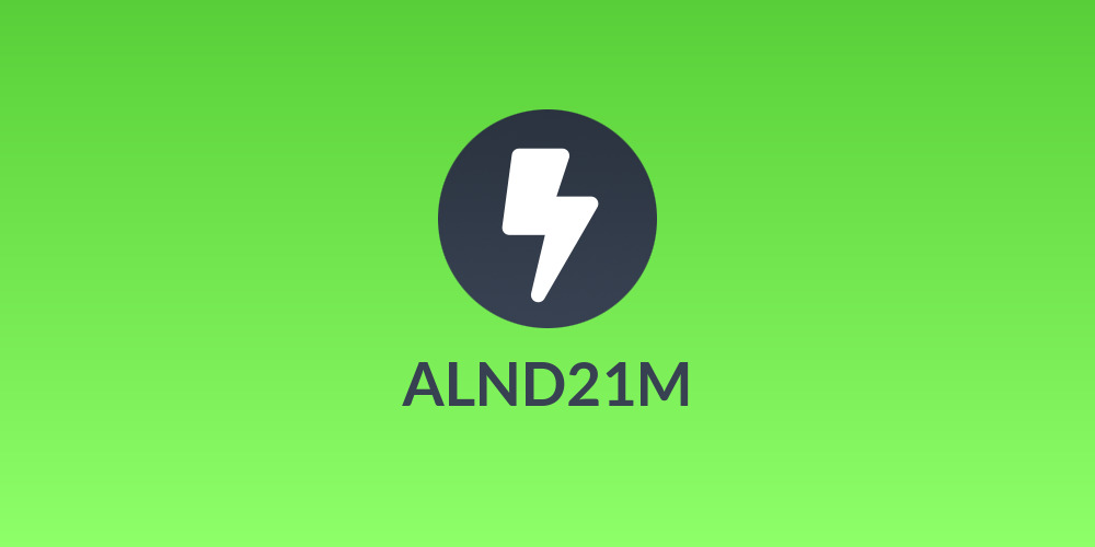 ALND21M