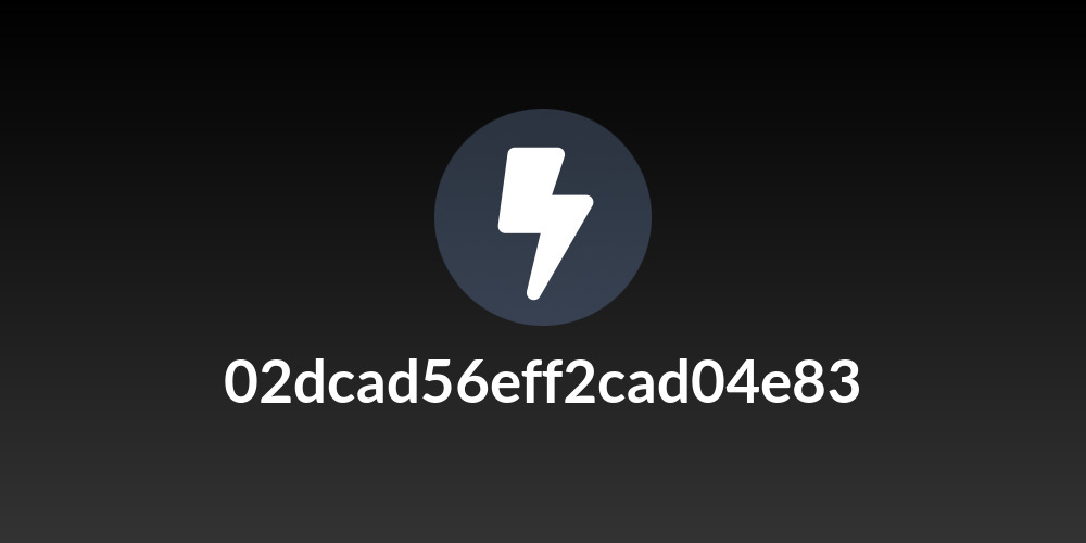 02dcad56eff2cad04e83