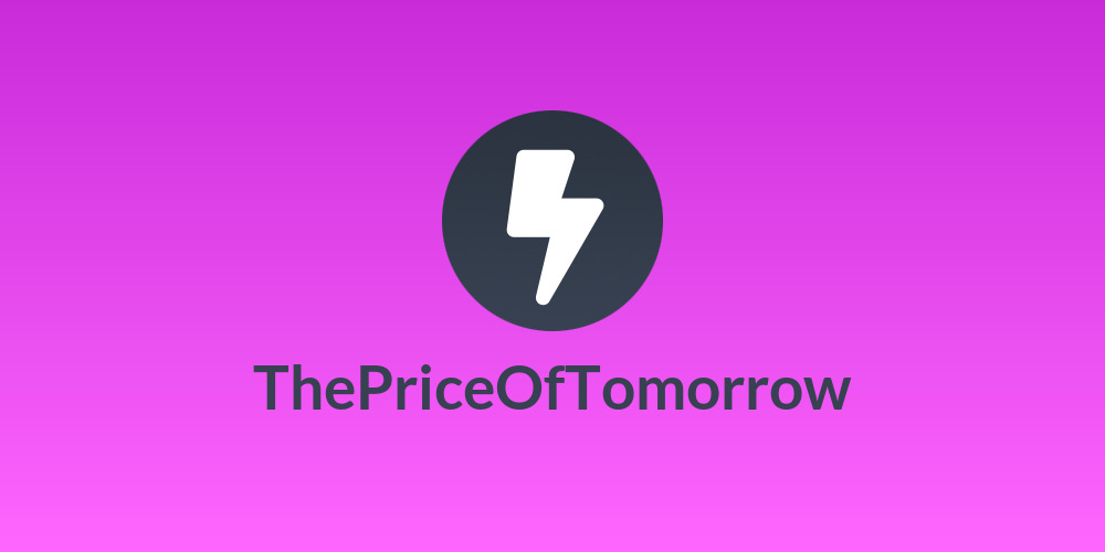 ThePriceOfTomorrow
