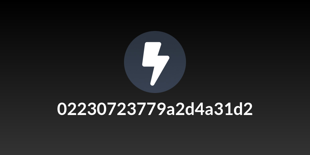 02230723779a2d4a31d2