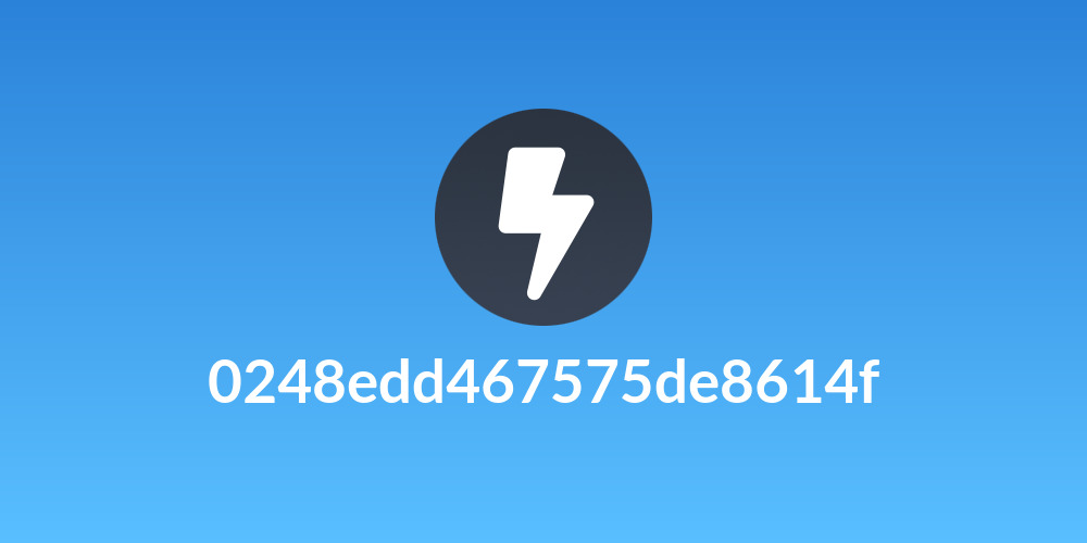 0248edd467575de8614f