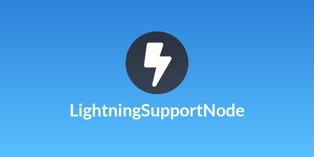 LightningSupportNode